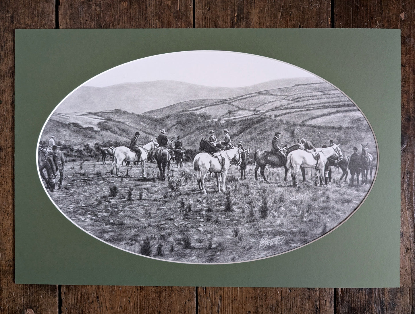 "The Field" Mounted *Original*