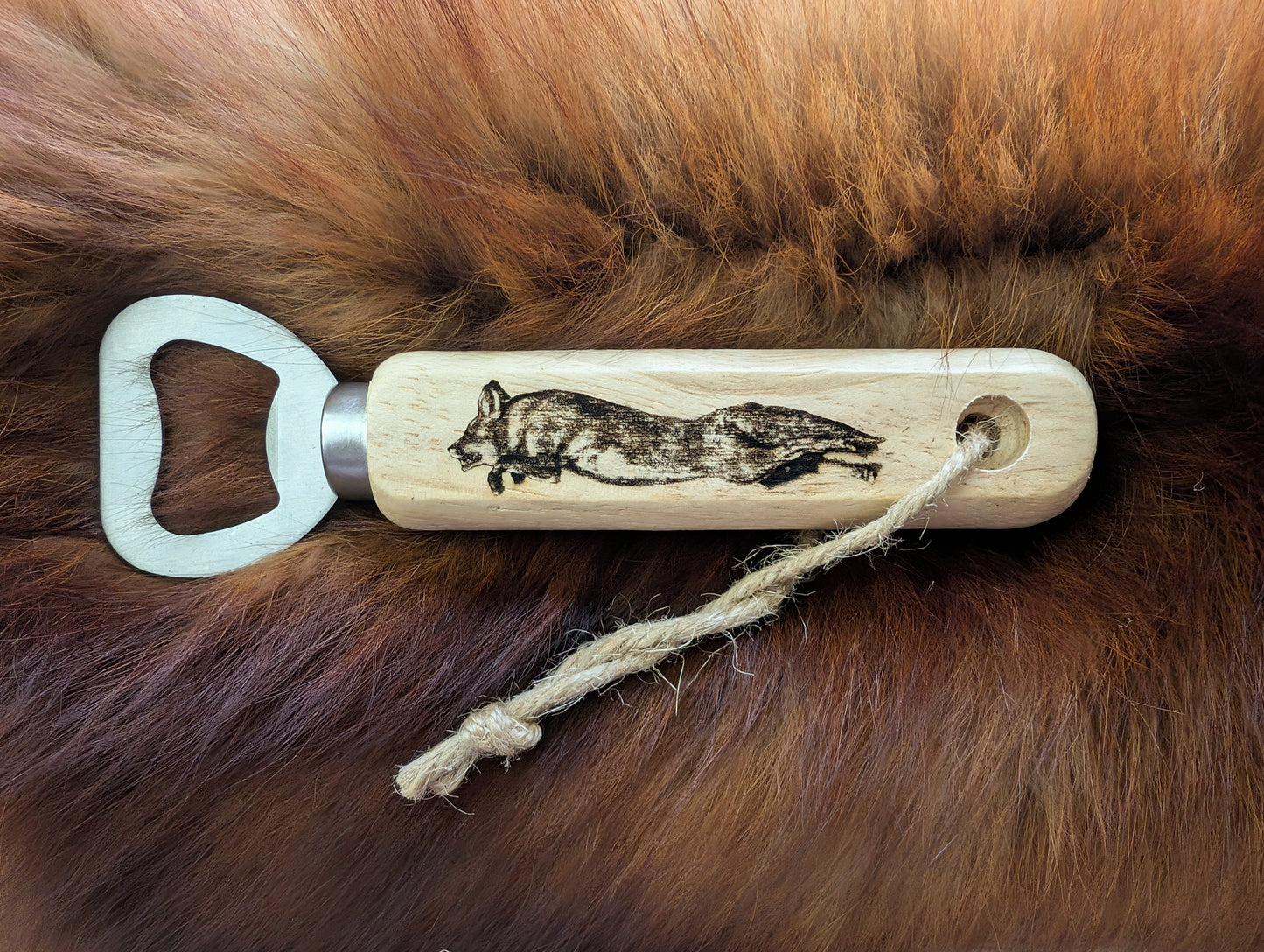 Fox Bottle Opener