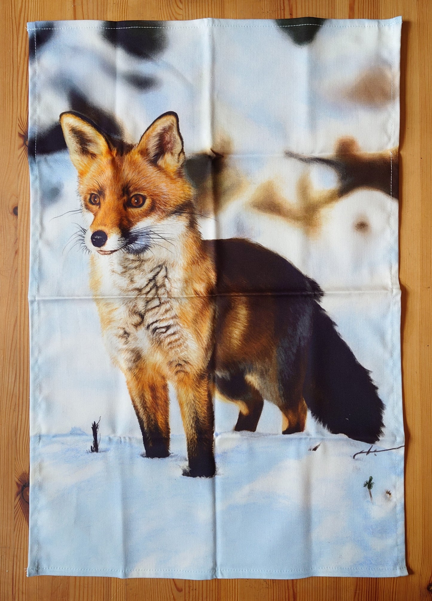 "The Red Rogue" Tea Towel