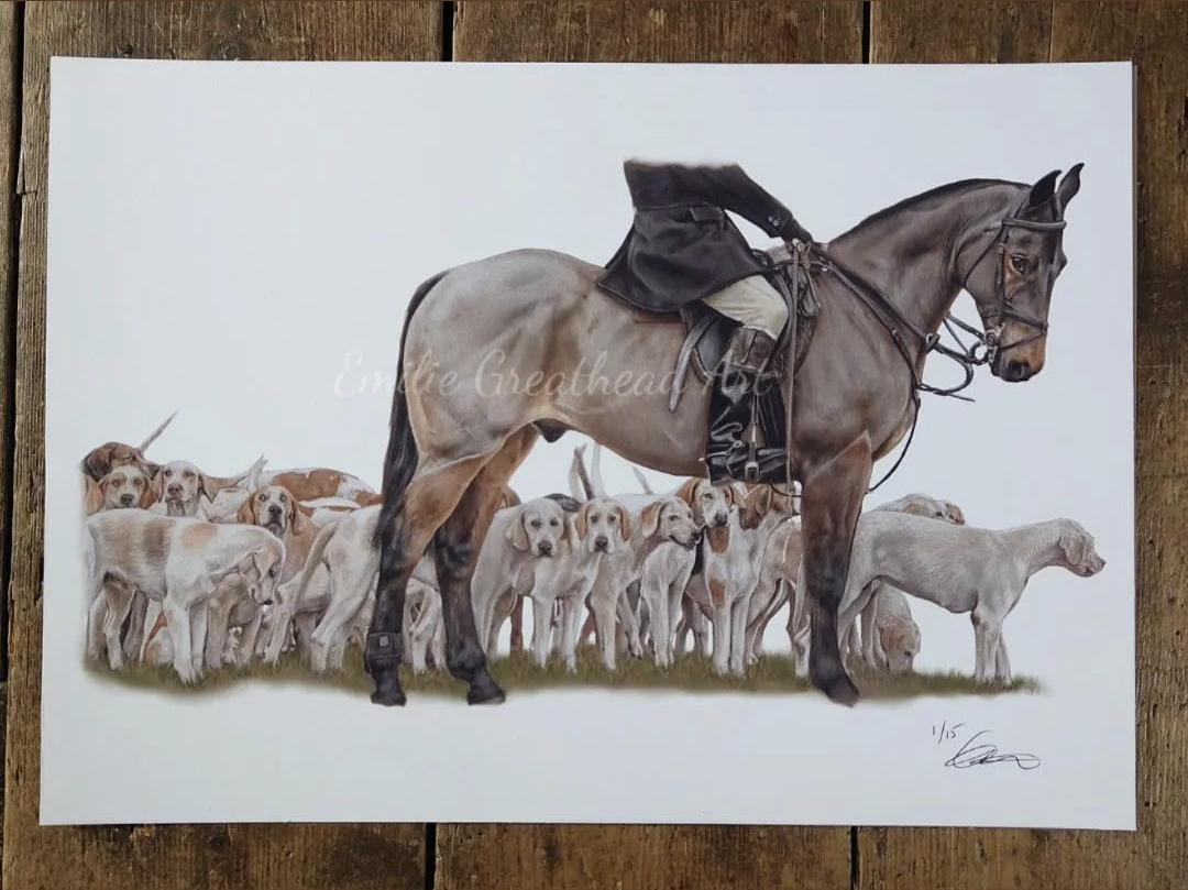 "Perfectly Poised" Print