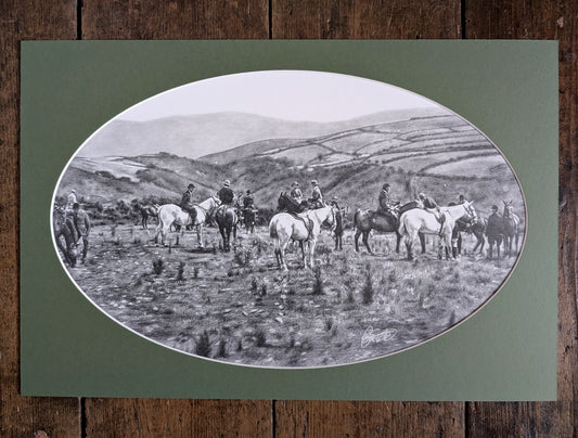 "The Field" Mounted *Original*