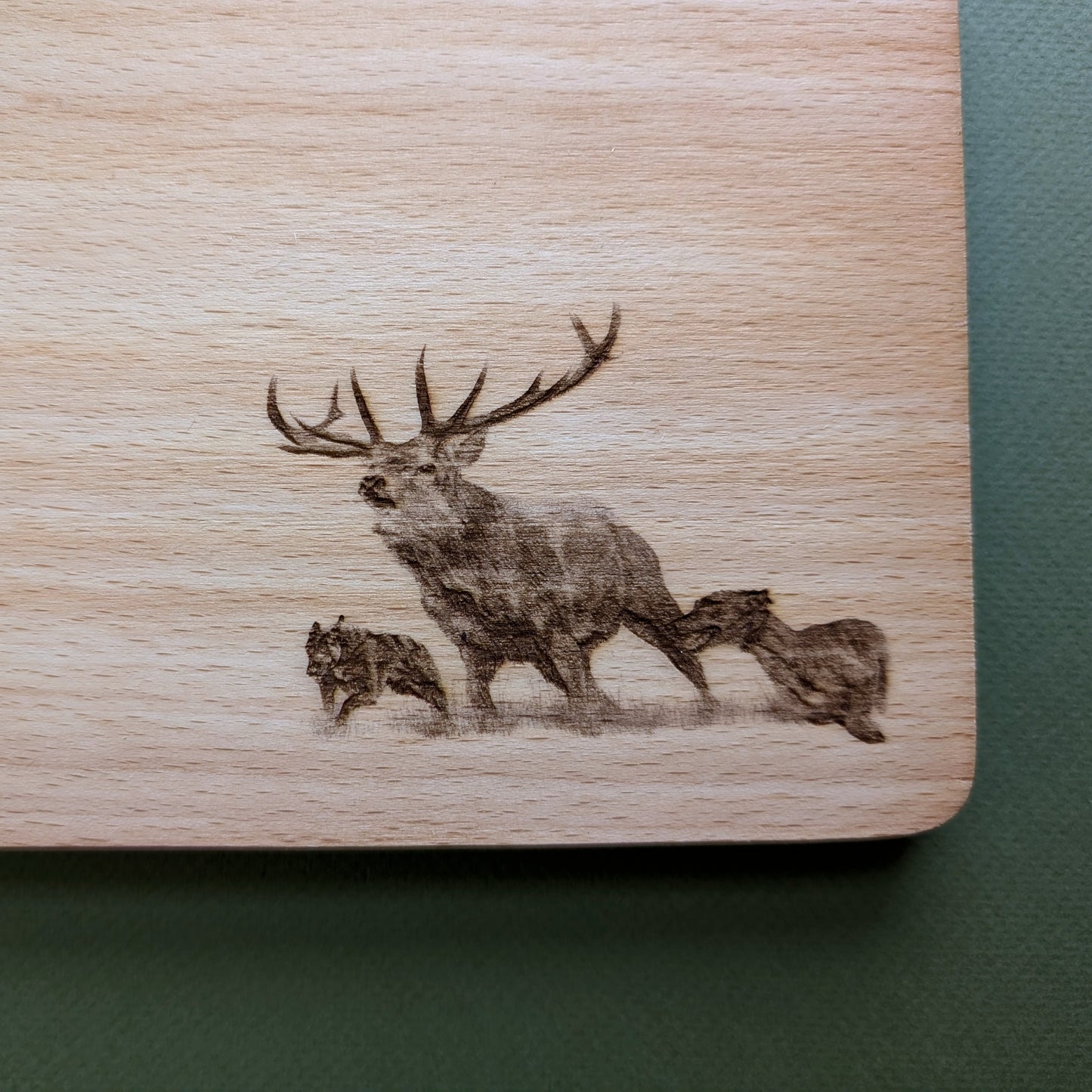 "Taking The King" Chopping Board