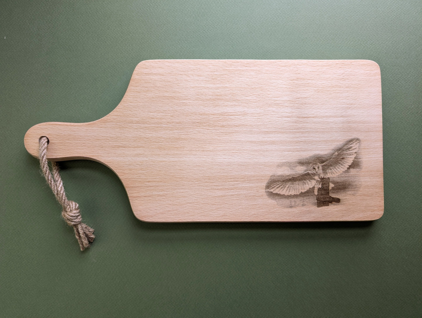 Barn Owl Chopping Board