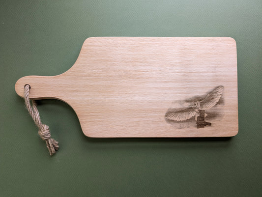 Barn Owl Chopping Board