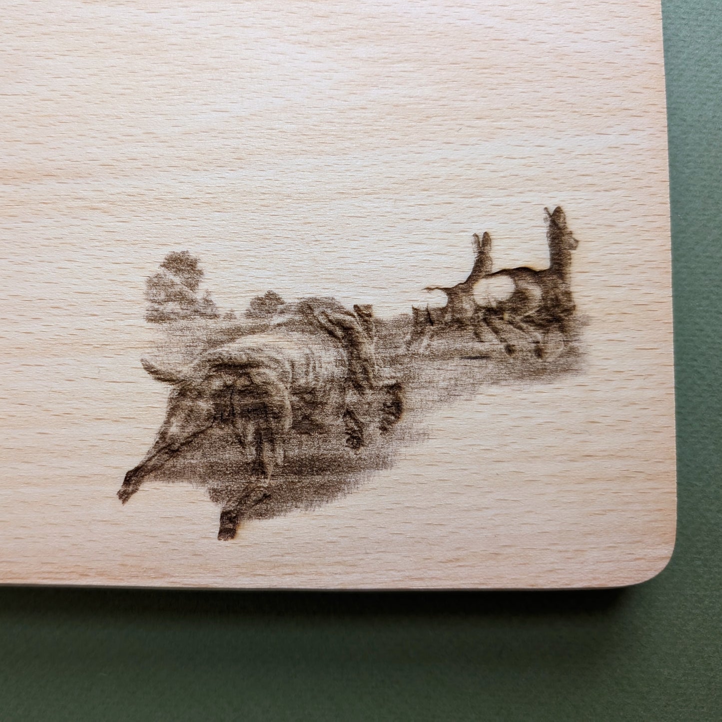 "Reaper & The Roe" Chopping Board