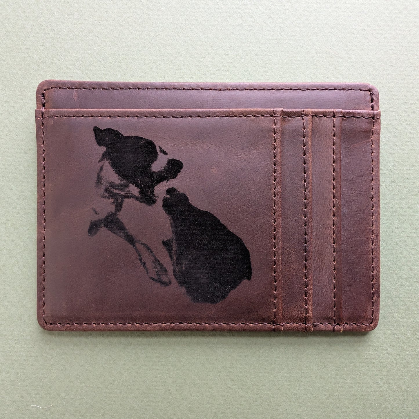 Fox & Terrier Card Holder