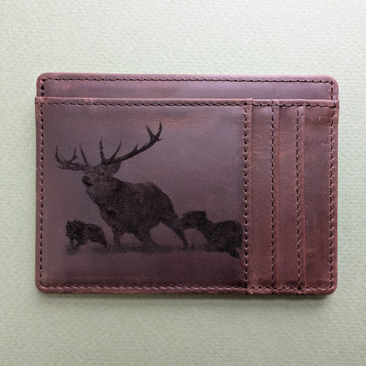 "Taking The King" Card Holder