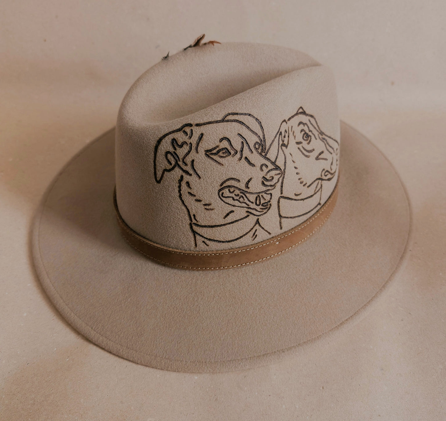 Greyhounds Felt Hat (Ladies Size M)