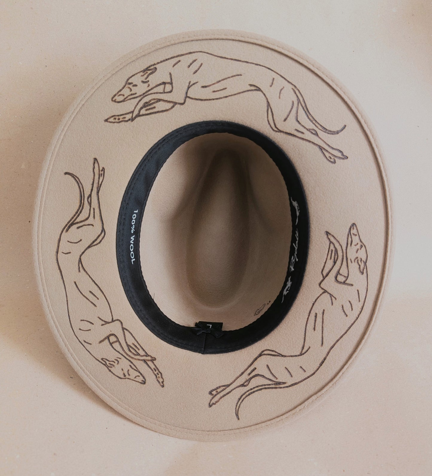 Hare Felt Hat (Ladies Size L)
