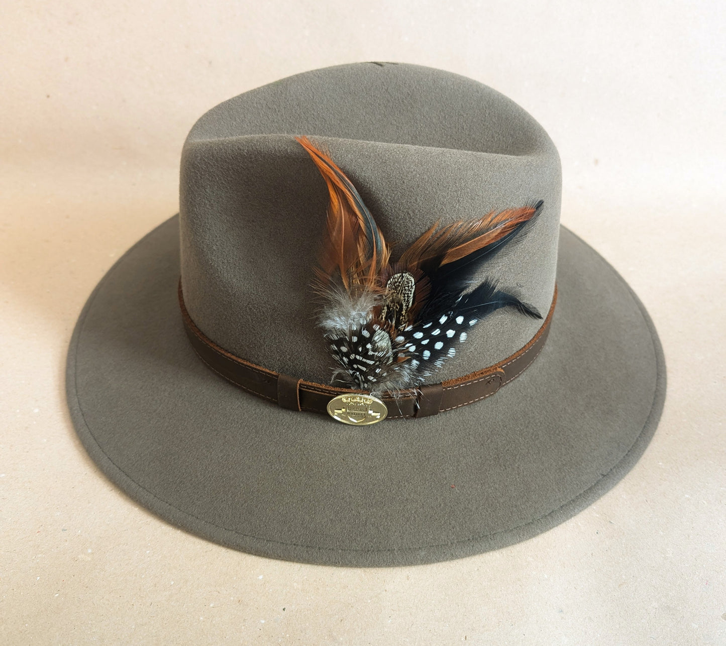 Pheasant Felt Hat (Ladies Size M)