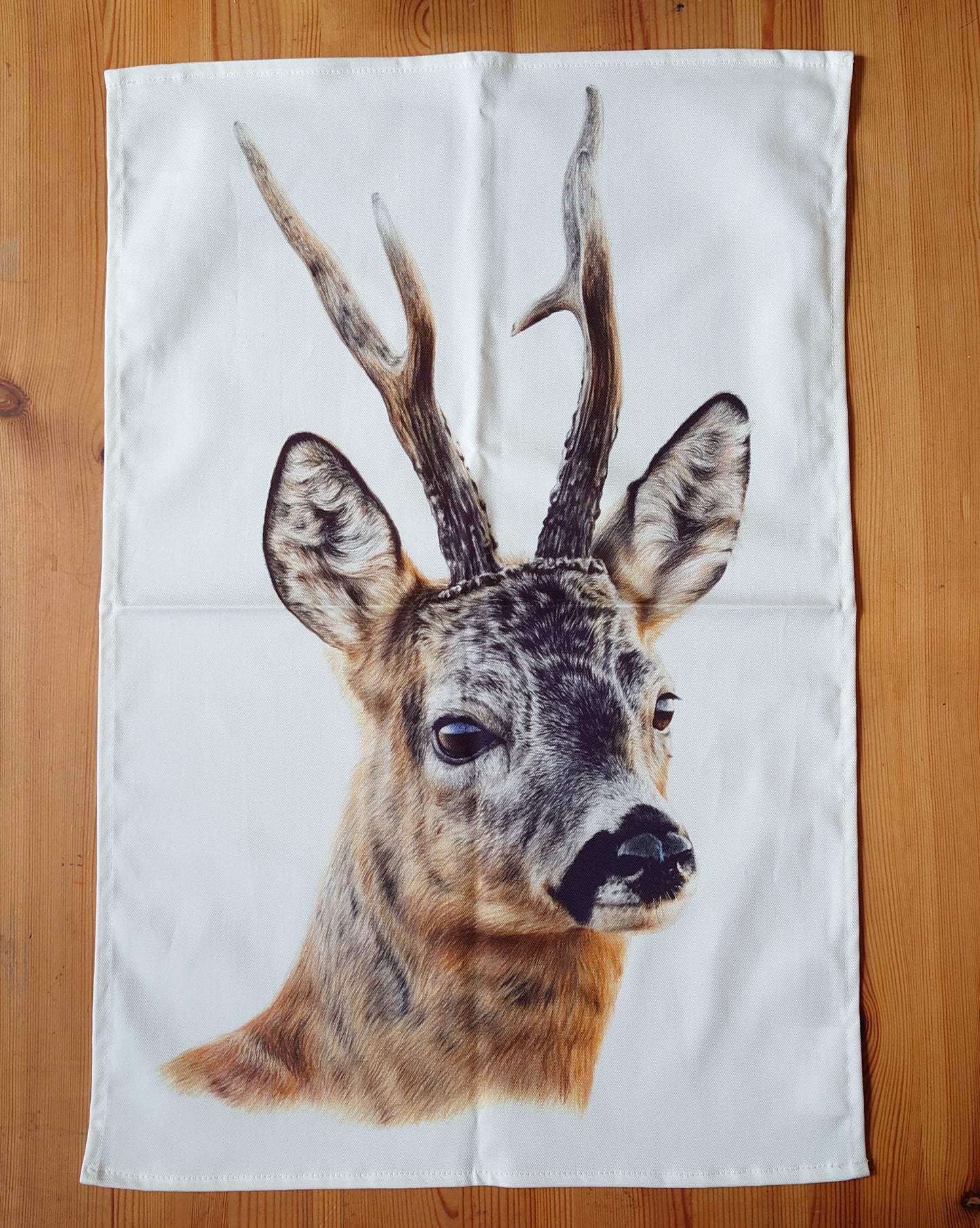 Roe Portrait Tea Towel