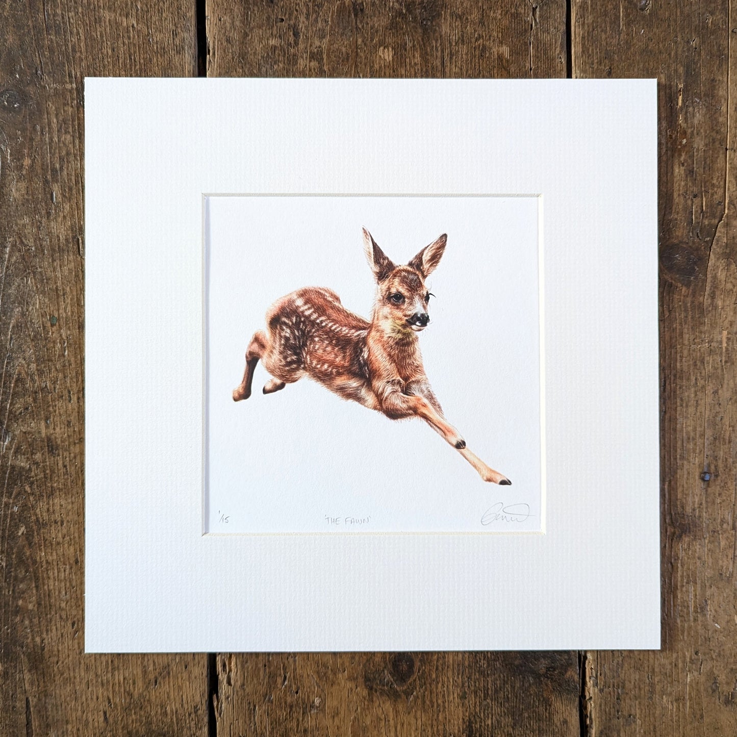 "The Fawn" Mini Print